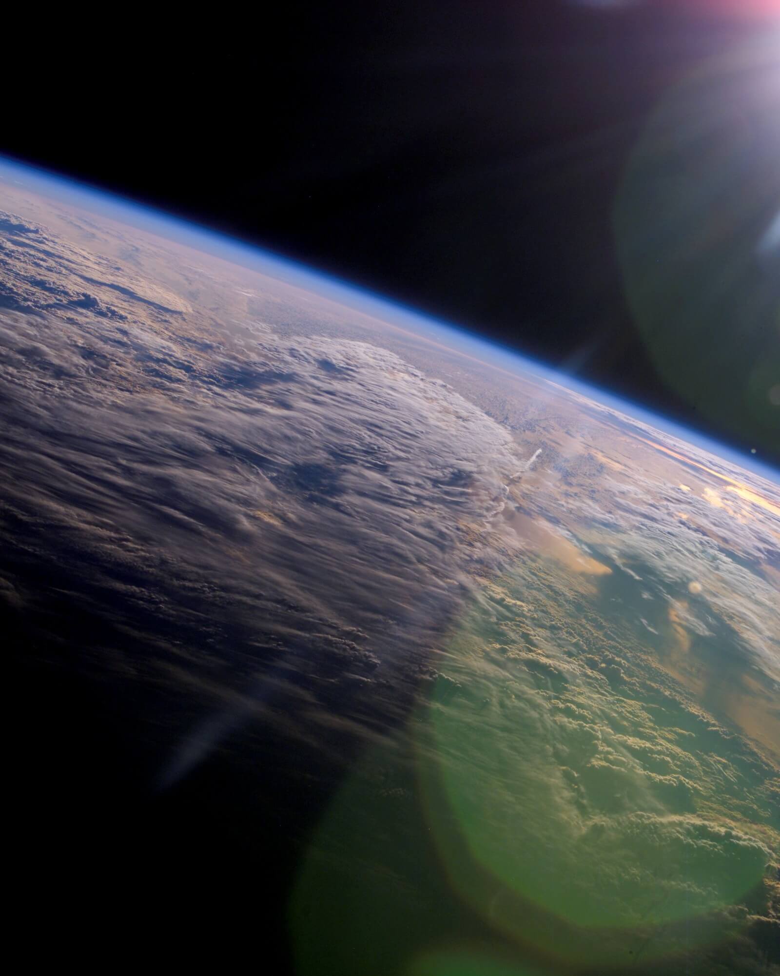 Earth as seen from the International Space Station (ISS)